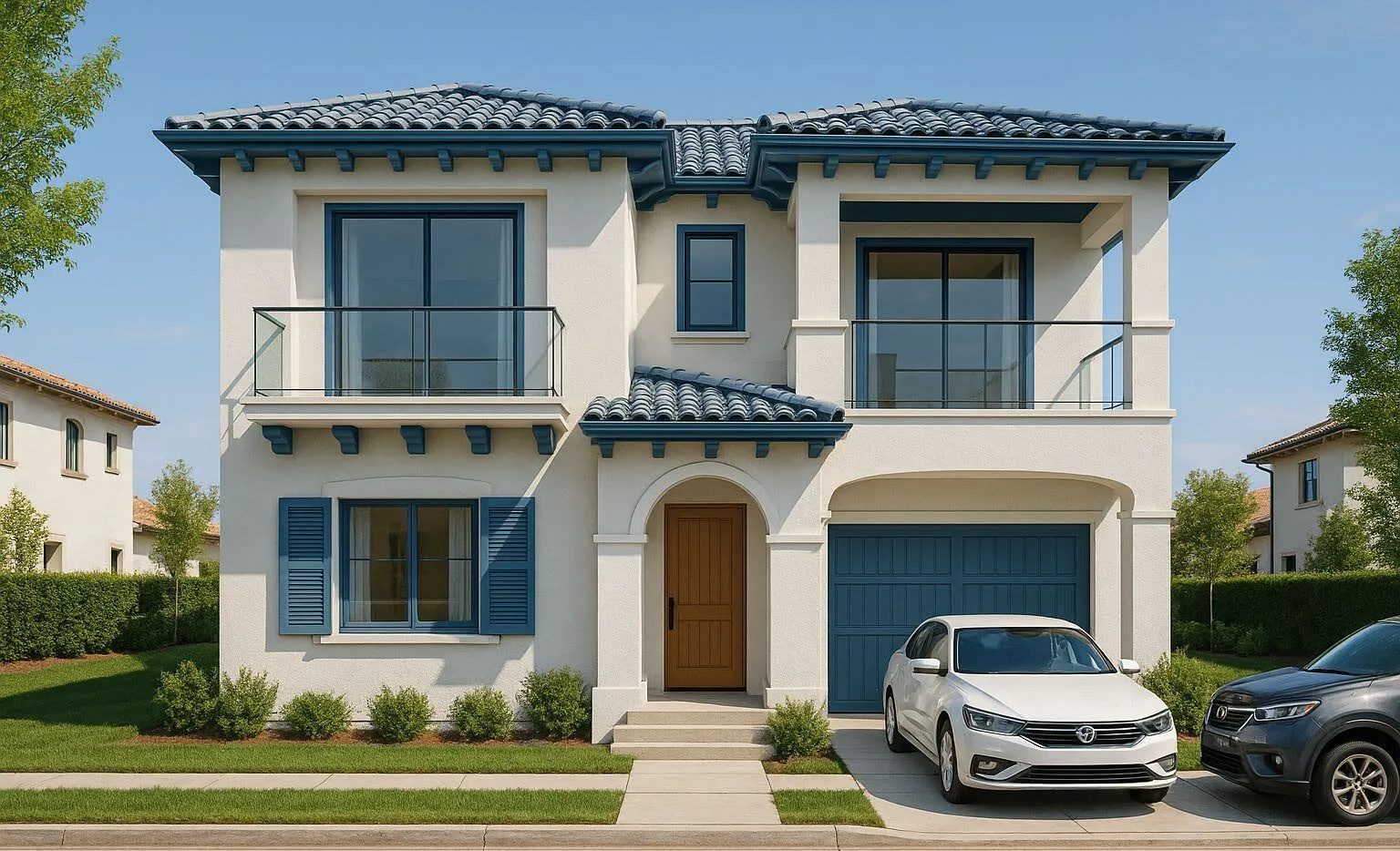Blue Villa, Saudi Arabia