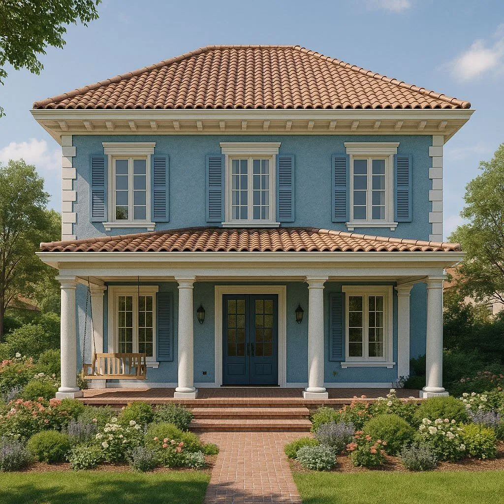 Mediterranean House, view 2