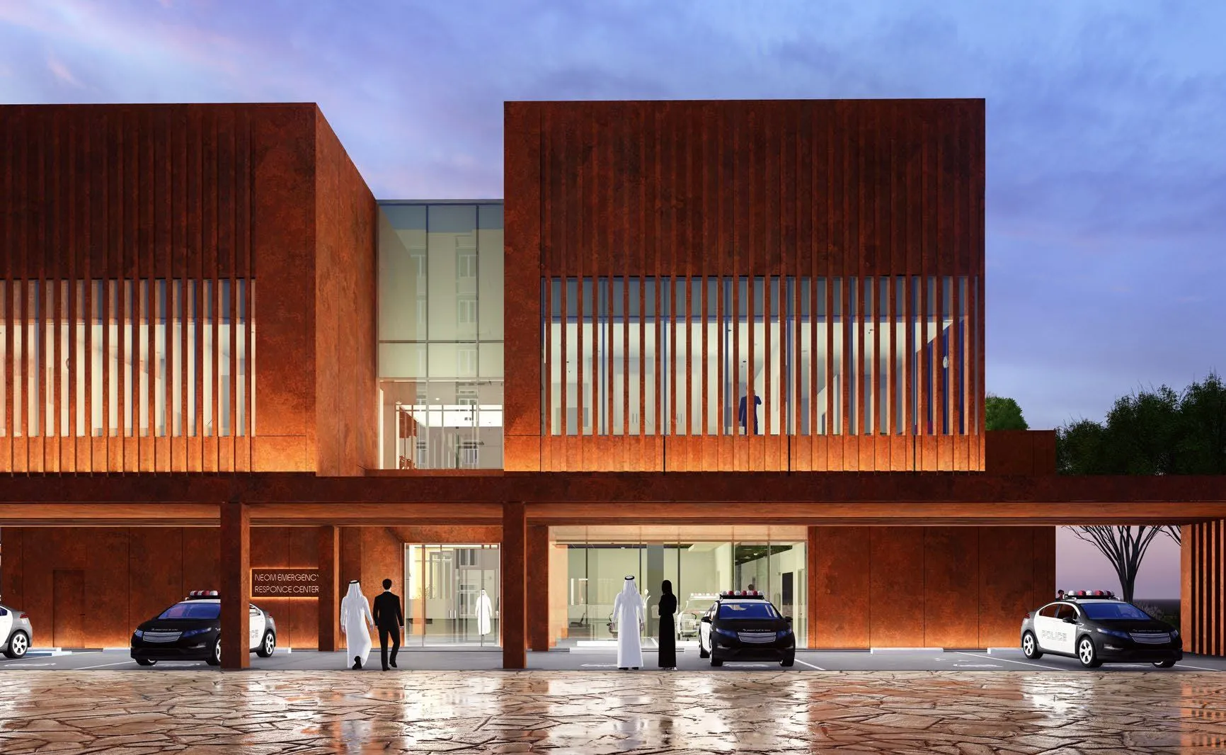 NEOM Oxagon Public Service Buildings, view 4