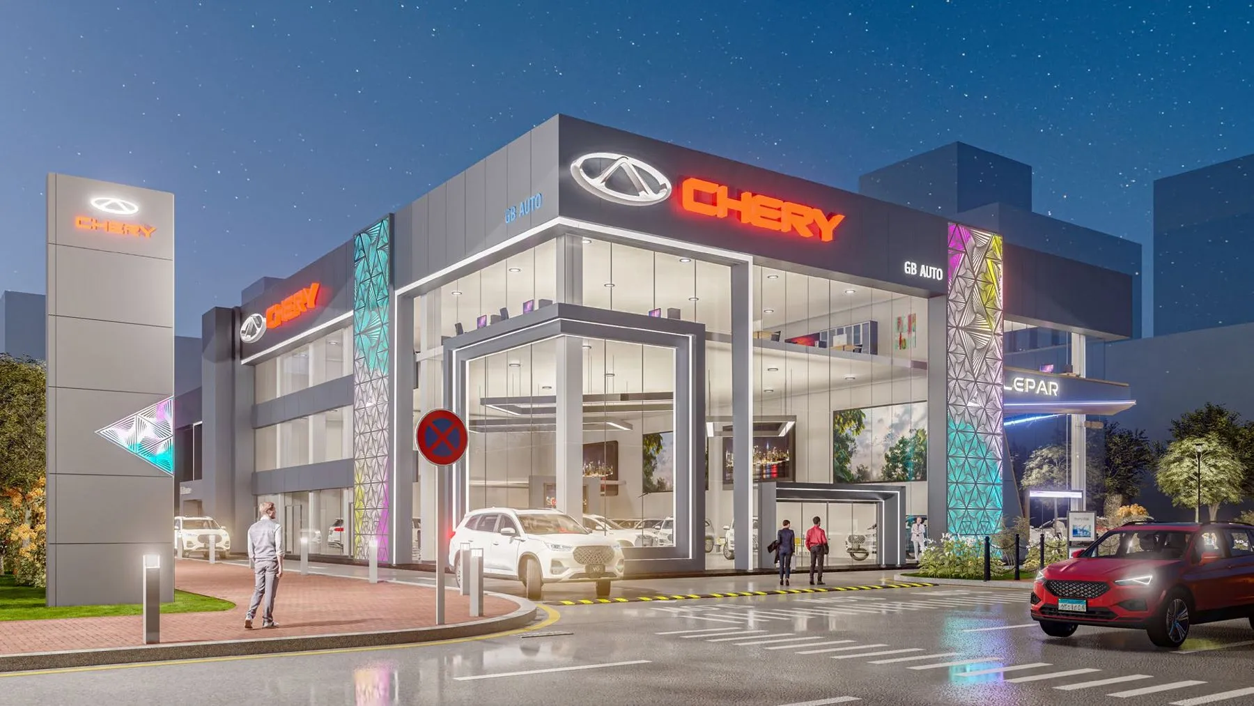 Chery Showroom & Admin, view 5