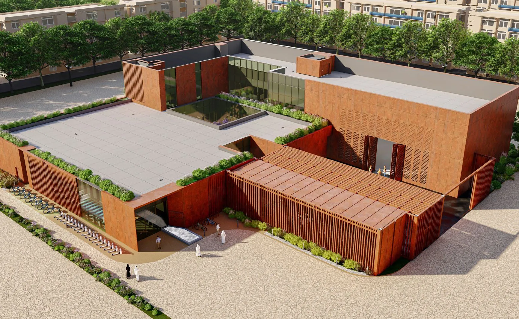 NEOM Oxagon Public Service Buildings, view 7