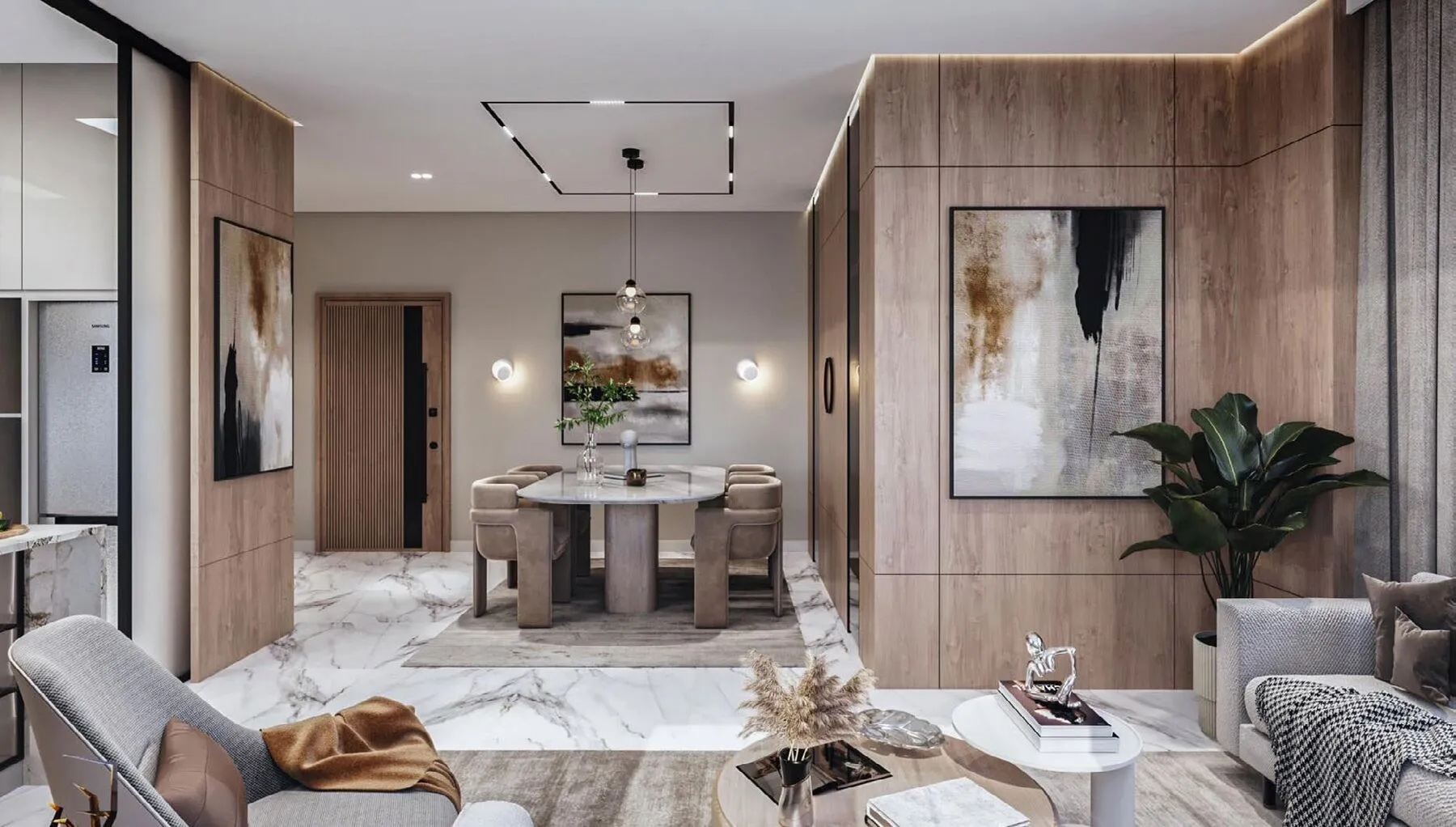 Modern Residence, view 8