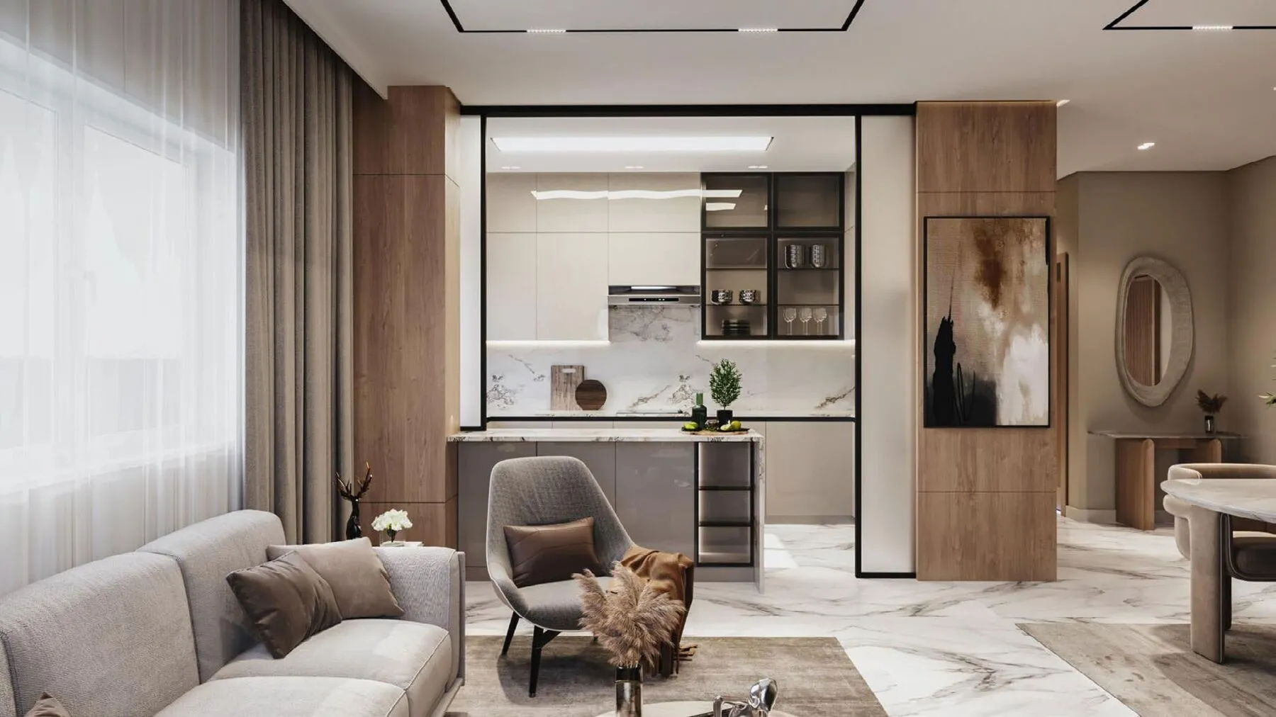 Modern Residence, view 9