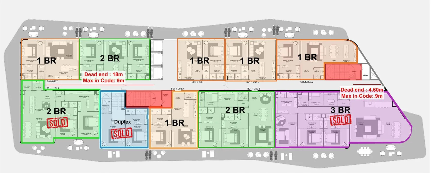 Mazeej Hotel & Housing Complex, drawing 2